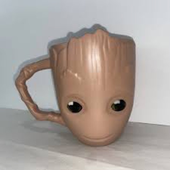 Disney Store Groot Coffee Mug Marvel Guardians of the Galaxy tan 20 oz NWOT - Picture 11 of 11